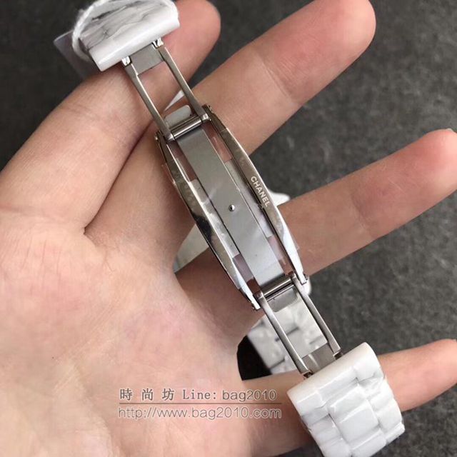 香奈兒手錶 破碎之美韓版CHANEL女表 CHANEL情侶對表 香奈兒石英女表 香奈兒陶瓷情侶表  hds1584
